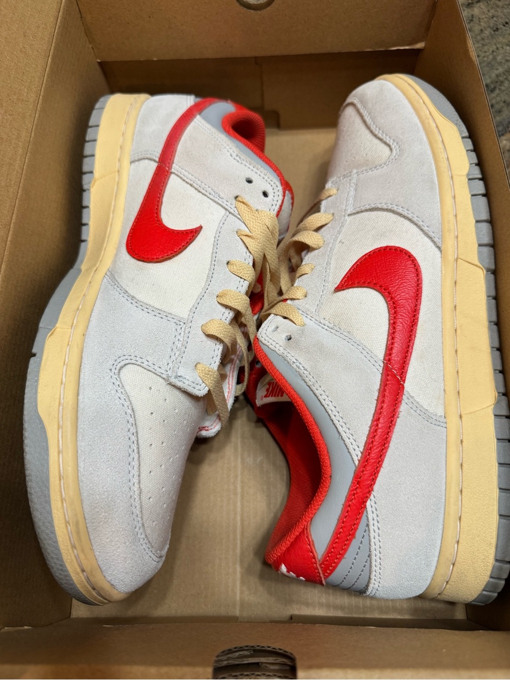 Nike Dunk Low Athletic Department Picante Red, Size 11 Men’s - Picture 8 of 8